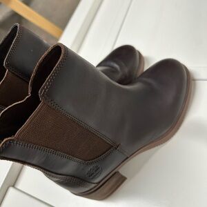 timberland woman leather boots